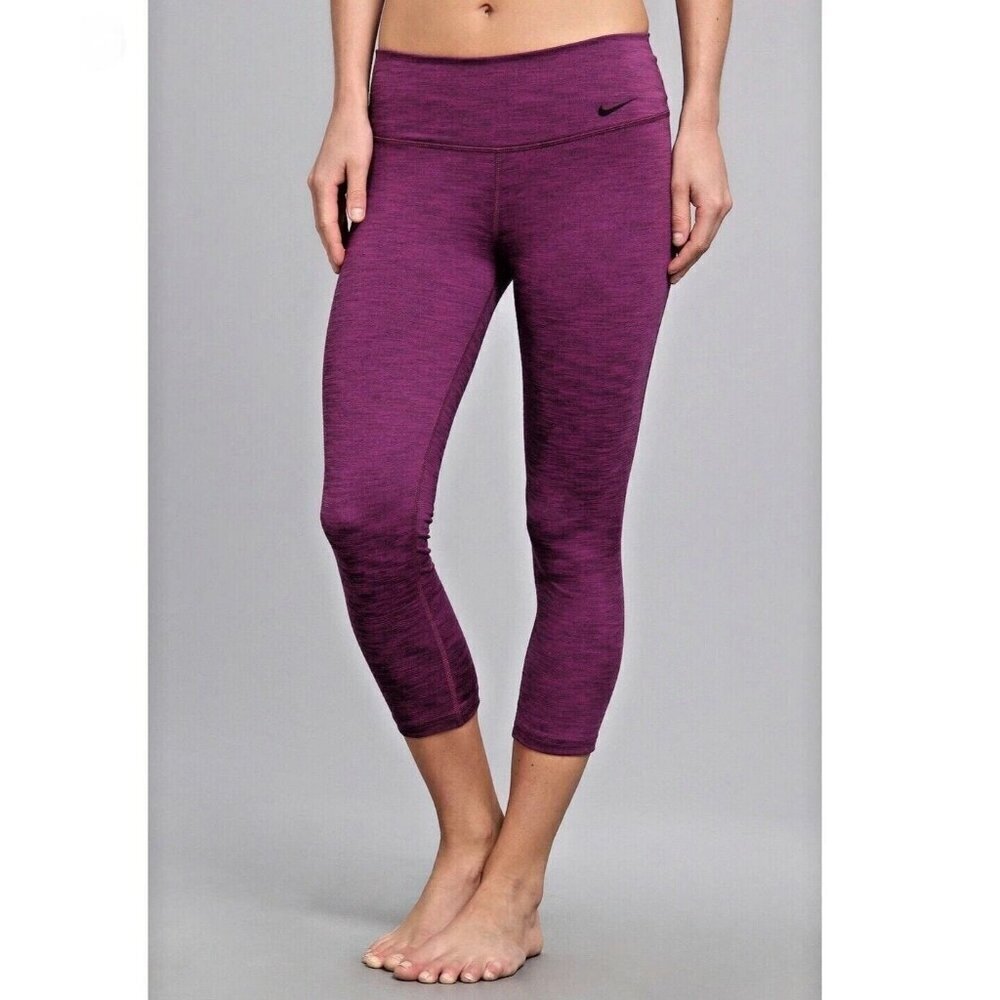 Nike DRI-FIT Marled Cropped Leggings - 548494 - 519